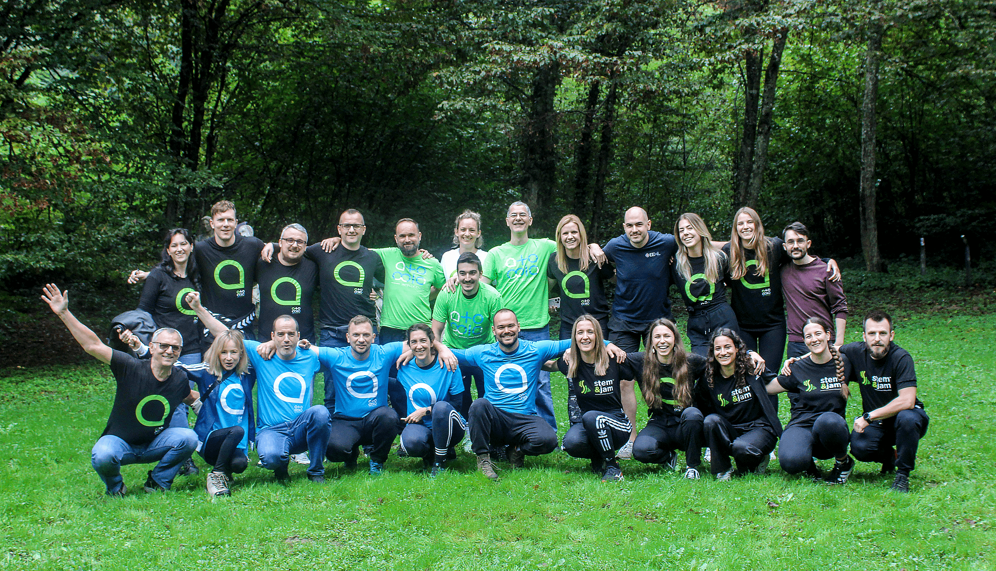 ATMC team working together in the office